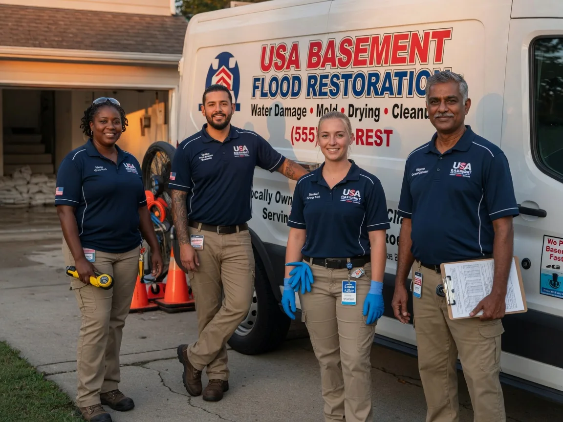 Basement Flood Cleanup company in Slovan, PA